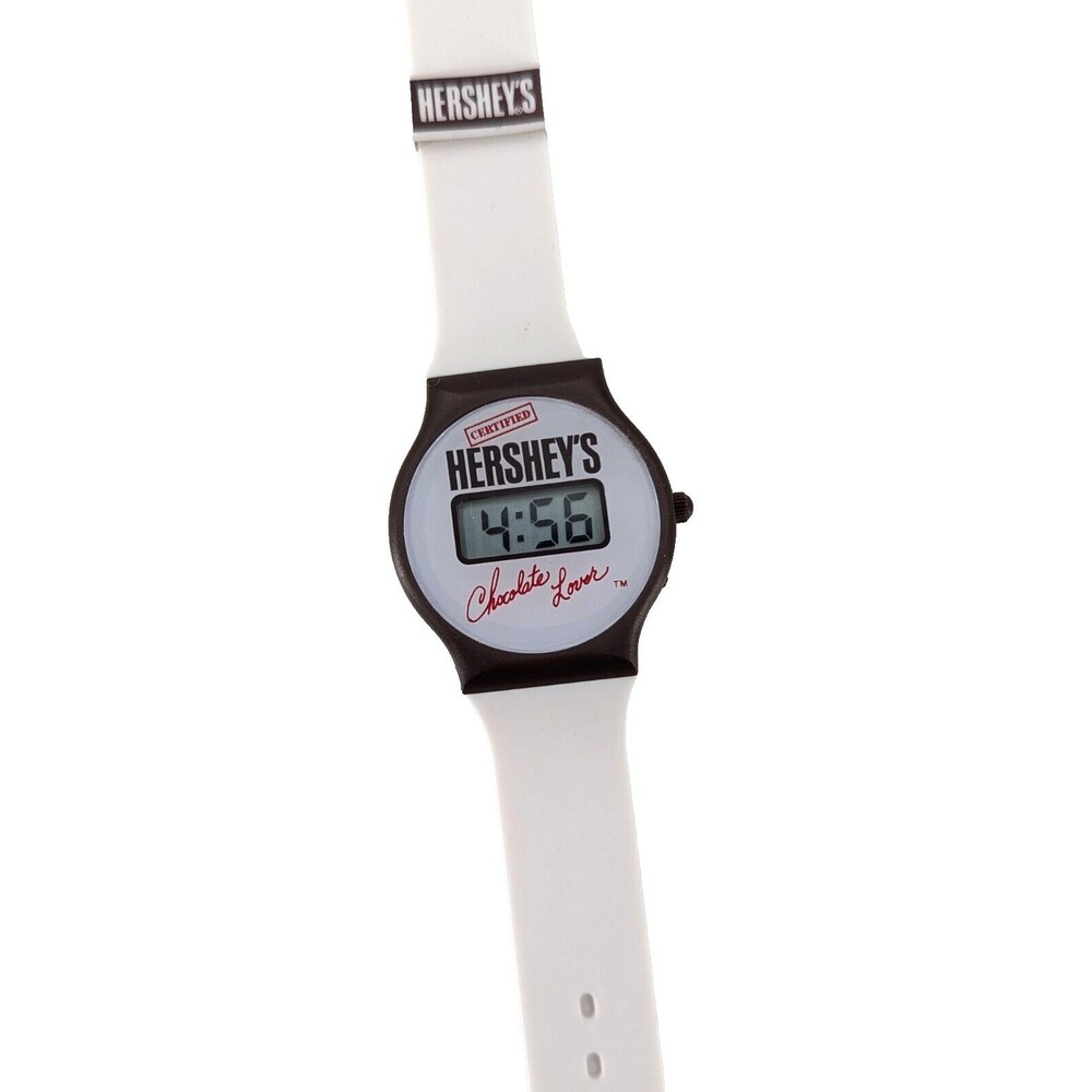 Vintage 80s Hershey's Digital Certified Hershey's Chocolate Lover Wrist Watch
